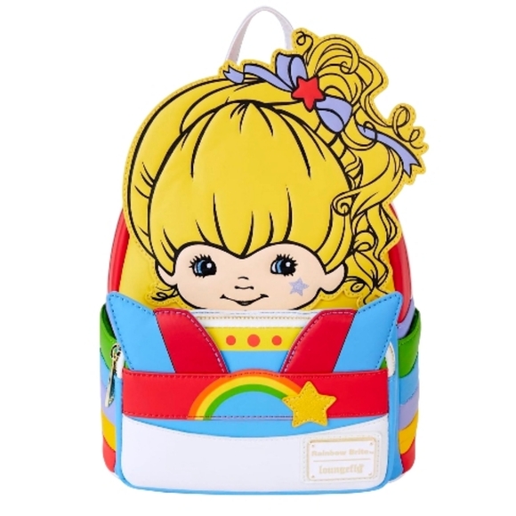 Loungefly Handbags - LOUNGEFLY Rainbow Brite Mini Backpack Figural Bag